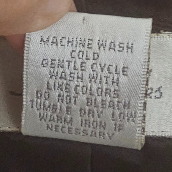 Studio Works Brown Embroidered Eyelet Blazer Boho 8 - Picture 11 of 12